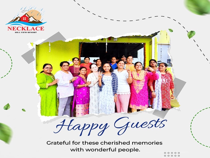 👨‍👩‍👧‍👦 Hills + Happiness = Family Time ❤️
At Necklace Hill View Resort, every activity is designed to bring loved ones closer — from nature walks and outdoor games to cozy bonfire nights. 🌄✨
Experience the joy of togetherness at the best resort in Bhandardara.