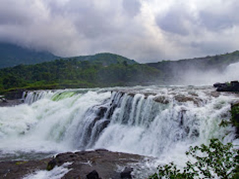 Scenic view of the Best resort in Bhandardara overlooking lake and mountains