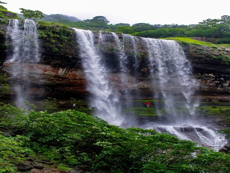 Traveler enjoying a peaceful digital detox in Bhandardara