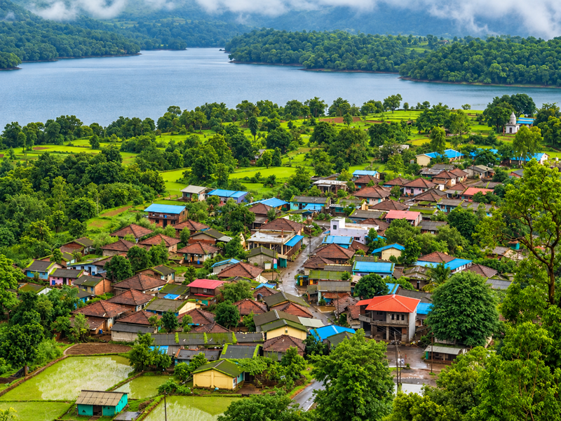 Scenic road trip through the Bhandardara mountains near the Best Resort in Bhandardara