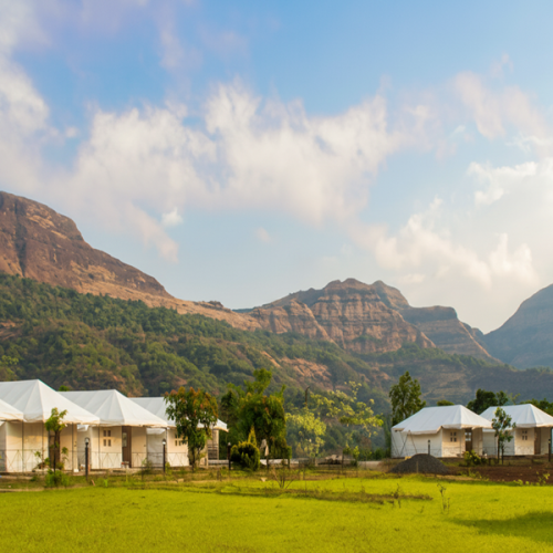 Experience a peaceful digital detox surrounded by nature at the Best Resort in Bhandardara.